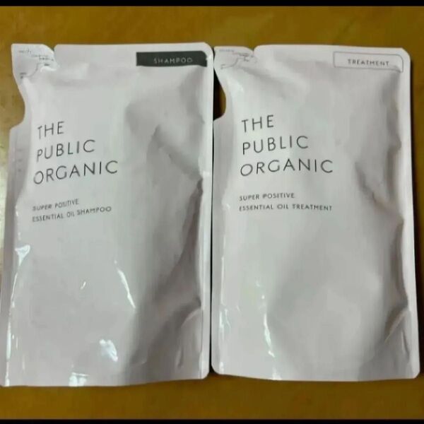THE PUBLIC ORGANIC パブリックオーガニック スーパーポジティブ シャンプー&トリートメント セット