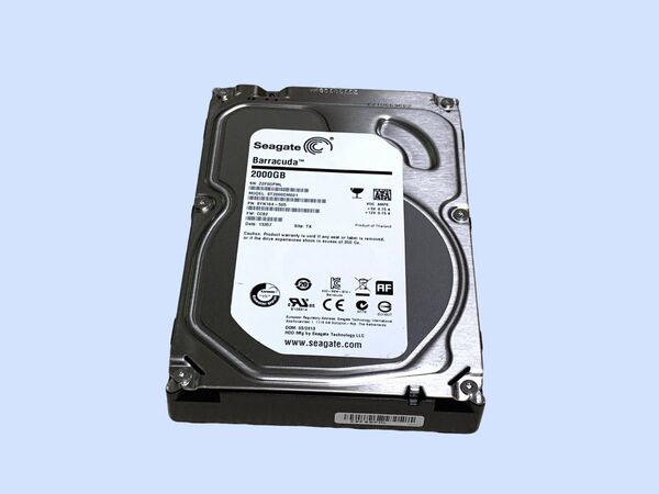 M7458 SEAGATE ST2000DM001 2TB 3.5インチSATA 使用112時間
