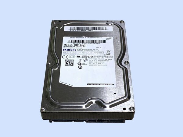 M7664 Samsung HD154UI SATA HDD 1.5TB 3.5インチ 使用 11041時間