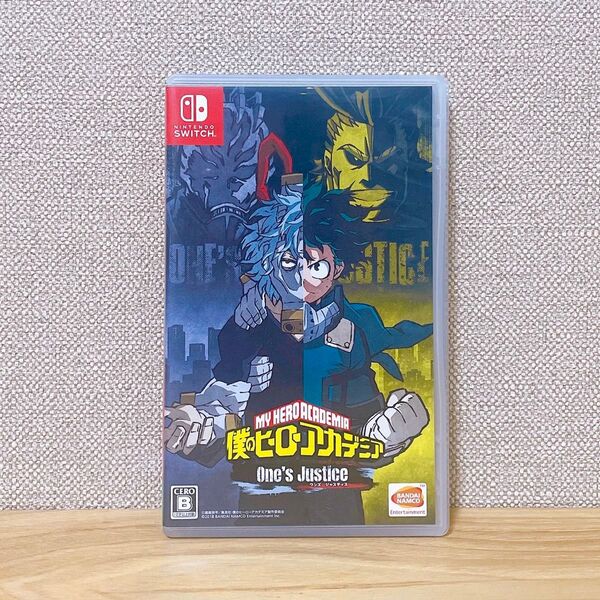 【動作確認済み】僕のヒーローアカデミア One's Justice Nintendo Switch ソフト