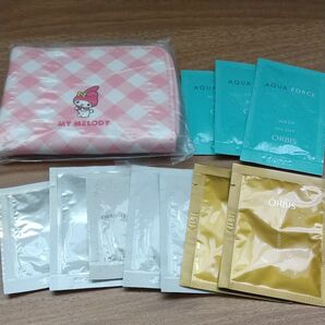 マイメロディ チェーン付きマルチミニウォレット & おまけ