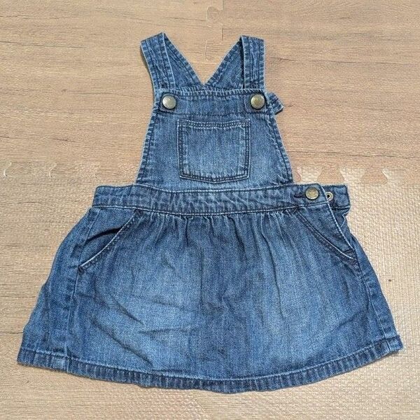 babygap ベビー デニム ジャンパースカート ワンピース 女の子 ワンピース 女の子 ワンピース