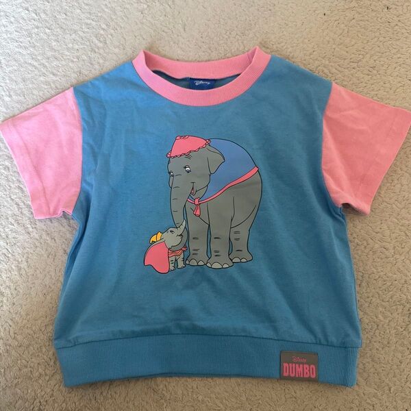 【新品】ディズニー ダンボ チマジロさんコラボ 半袖Tシャツ 100cm