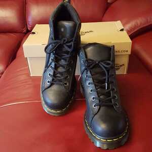 ★Dr.Martens AirWair ブーツ　黒　黄色　ドクターマーチン 27cm