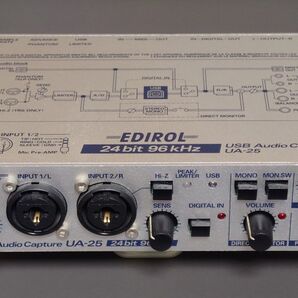 EDIROL Roland UA-25 オーディオインターフェース 24bit 96kHz ローランド