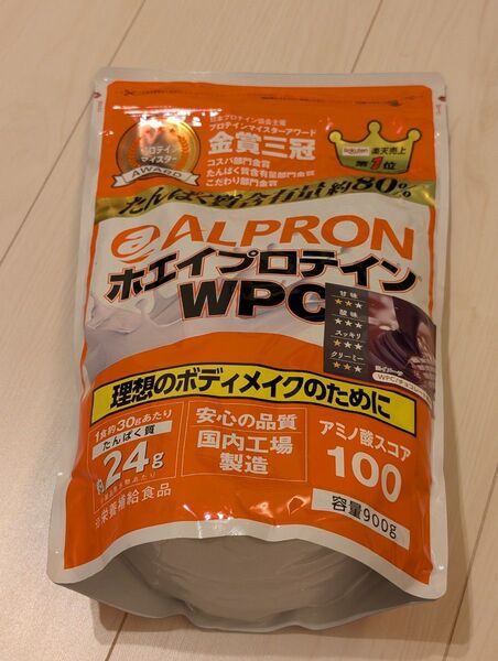 アルプロン ホエイプロテイン WPC チョコレート風味 900g