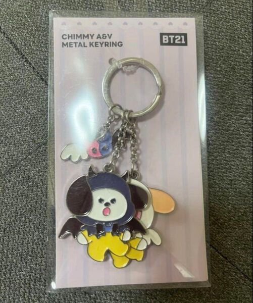 BT21メタルキーリングセット(Angel & Villain) CHIMMY