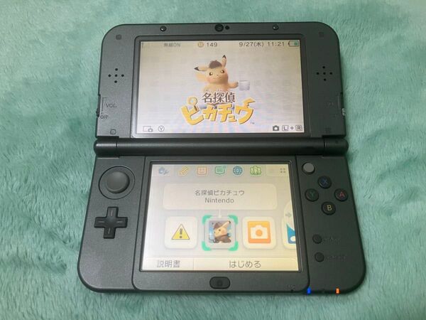 【美品】Newニンテンドー3DS LL メタリックブラック Nintendo 任天堂