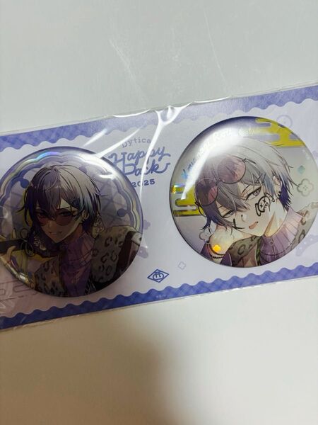 Dytica Happy Pack 2025 小柳ロウ にじさんじ ホログラム缶バッジセット
