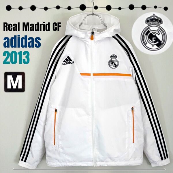 レアルマドリードCF★アディダス★ウィンドブレーカー/ナイロンパーカー★Real Madrid CF★adidas★メンズM