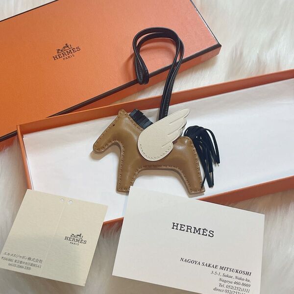 HERMES チャーム 《ロデオ》ペガサス PM