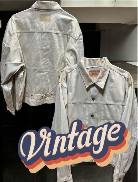 即購入優先特別価格【極希少】【入手困難】80s Levi’s 70702-1121 ピケ ジャケット 1stヴィンテージ Mサイズ