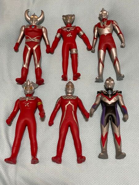 ウルトラマン ソフビ 人形 円谷プロ 6体 まとめ売り 中古 used フィギュア