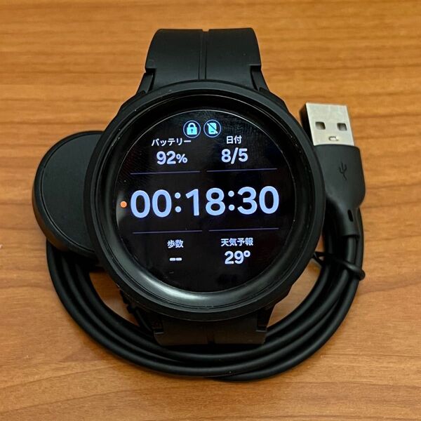 Galaxy Watch 5 Pro ブラックチタニウム 海外モデル LTE版