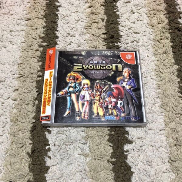 神機世界エヴォリューション 帯 説明書 ハガキ付き ドリームキャスト DC ドリームキャスト用ソフト ソフト
