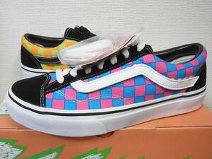 国内新品 Billy's 別注 VANS OLD SKOOL V36OG BILLIYS MIX CHECKER ヴァンズ オールドスクール ビリーズ バンズ ミックス チェッカー 25cm