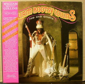 WILLIAM BOOTSY COLLINS - THE ONE GIVETH, THE COUNT TAKETH AWAY /US盤/中古LP!! 商品管理番号：2521