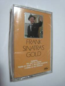 [ cassette tape ] FRANK SINATRA / * new goods unopened * FRANK SINATRA'S GOLD US version Frank *sina tiger 