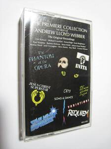 [ cassette tape ] ANDREW LLOYD WEBBER / THE PREMIERE COLLECTION THE BEST OF US version Andrew * Lloyd *we bar 