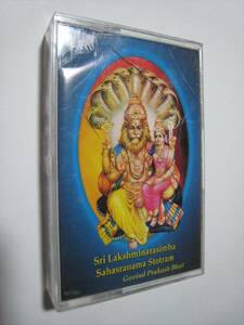 [ cassette tape ] GOVIND PRAKASH BHAT / SRI LAKSHMINARASIMHA SAHASRANAMA STOTRAM India version go- vi ndo* pra kashu* bat 