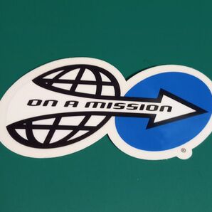 ステッカー ON A MISSION シール サーフ系 ②