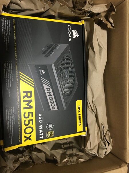Corsair RM550x 550W 80PLUS Gold フルモジュラー ATX 保証期間残り5.5年