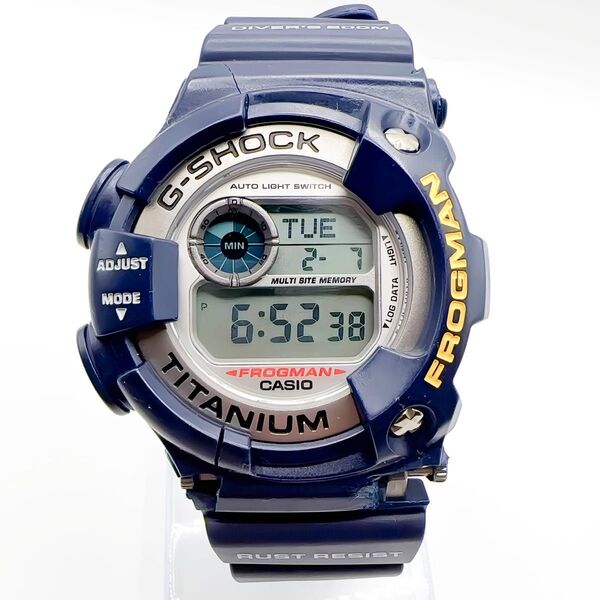 ★希少★美品 G-SHOCK FROGMAN Gショック フロッグマン DW-9900NK-2JR 稼働品 潜水蛙