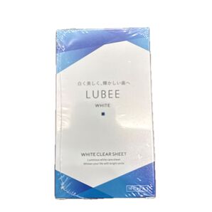 LUBEE WHITE CLEAR SHEET 14シート入り