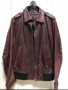 レザージャケット ラムレザー 革ジャン 羊革 本革