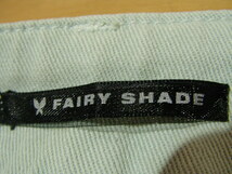 ssyy1732 FAIRY SHADE ワールド レディース ■ カラー スキニージーンズ ■ スカイブルー ストレッチ素材 ワンポイント刺しゅう Mサイズ_画像8