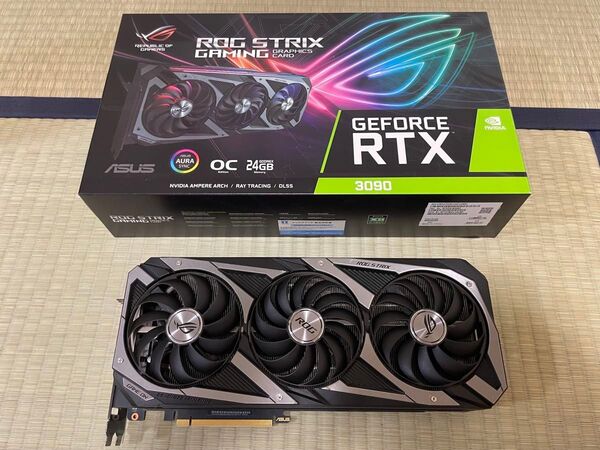 ASUS ROG STRIX3090-O24G-GAMING 動作確認済み