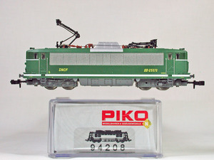 PIKO #94208 ＳＮＣＦ（フランス国鉄）ＢＢ２５５００型交直電源電気機関車（後期型）マリーングリーン塗装 