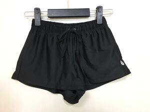 VOLCOM GIRL'S ボルコム O08120JABLK レディース Sサイズ 女性用 ショートパンツ 短パン 黒色 スポーツ用 ヴォルコム 新品 即決 送料無料