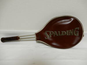 超レア!!　70'sビンテージ　USA製!!　SPALDING/スポルディング　SMASHER/スマッシャー　アルミ製硬式テニスラケット　