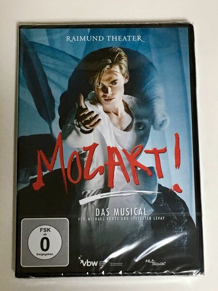 ウィーンミュージカルＤＶＤ★MOZART!★モーツァルト！★2016ウィーンキャスト★ドイツ語★新品未開封★クーポン使用可