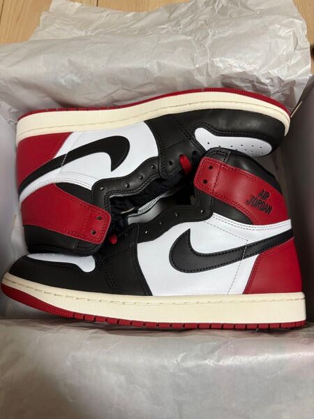 Nike Air Jordan 1 Retro High OG Black Toe ナイキ エアジョーダン1 28.5cm