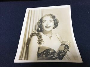 女優『ジョーン・クロフォード/Joan Crawford』ポートレート　スチール写真　六切りサイズ