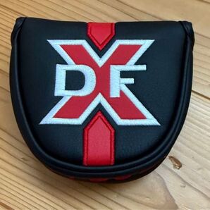 DXF パターカバー マレットタイプ ブラック×レッド