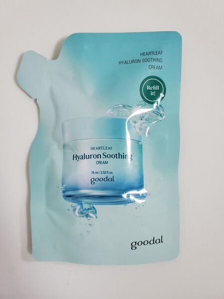 【ドクダミ ヒアルロン スージング クリーム ジェル クリーム 保湿 水分 鎮静 敏感肌 乾燥肌 肌質改善 しっとり 詰め替え用