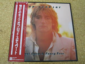 ◎Rod Stewart　ロッド・スチュワート★Foot Loose & Fancy Free/日本 Orig ＬＰ盤☆帯、シート