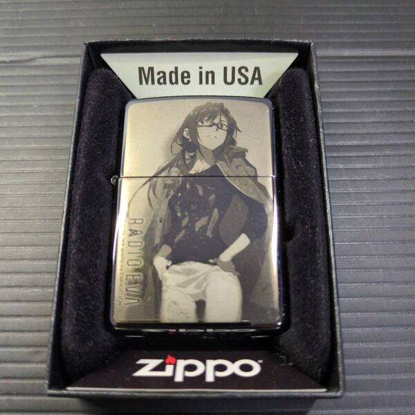 ZIPPO エヴァンゲリオン RADIO EVA 10周年 マリ