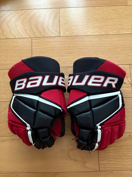 BAUER バウアー X3 12.0 補修有り アイスホッケーグローブ