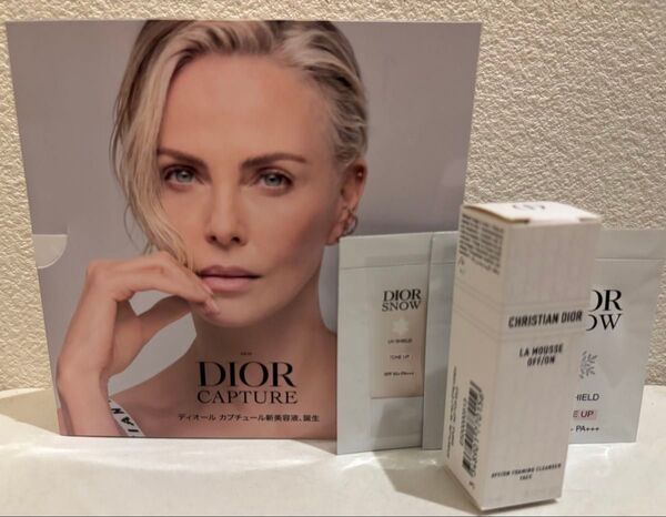 ディオール Dior サンプル 洗顔料 日焼け止め乳液 ローション 美容液 クリーム