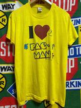 ★昔懐かしいアーケードゲームの1枚★Made in USA製アメリカ製ScreenStarsスクリーンスターズビンテージPACMANパックマンプリントTシャツL_画像2