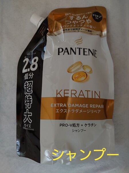 P&G パンテーン エクストラダメージリペア シャンプー 超特大 詰め替え用 860g