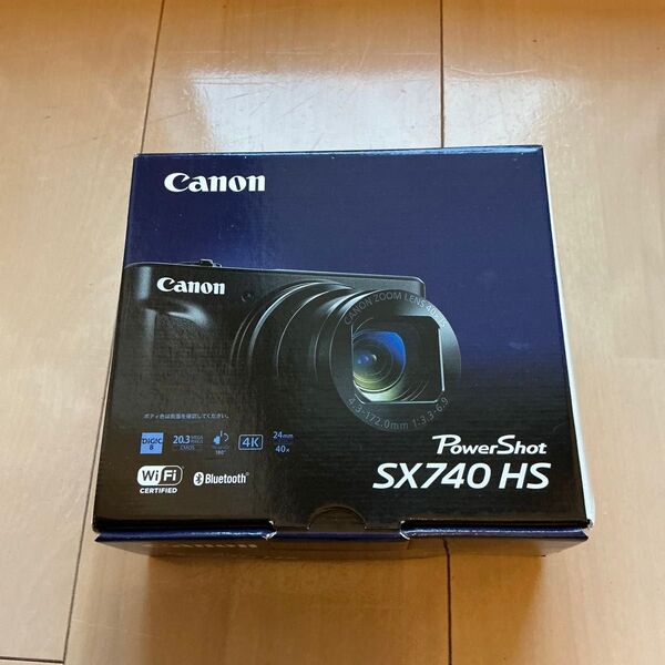 Canon PowerShot SX740 HS デジタルカメラ ブラック 新品未開封