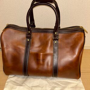 CORONADO LEATHER ダッフルバッグ HORWEENクロムエクセルレザー ブラウン