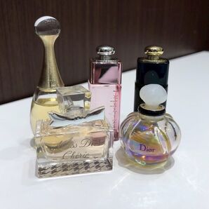 ☆【まとめ売り】Dior 香水ミニボトル 5点