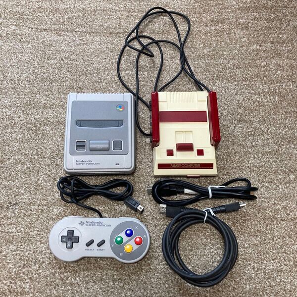 任天堂 ニンテンドークラシックミニ ファミコン スーパーファミコン 2個セット