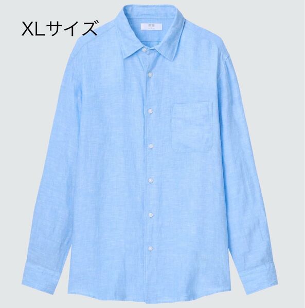 XL*UNIQLO*プレミアムリネンシャツ完売